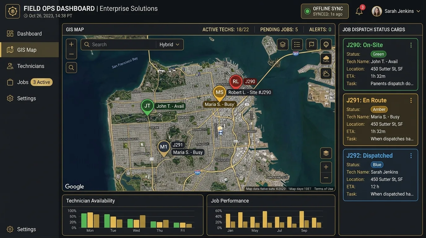 Offline-First Field Operations Mobile Suite