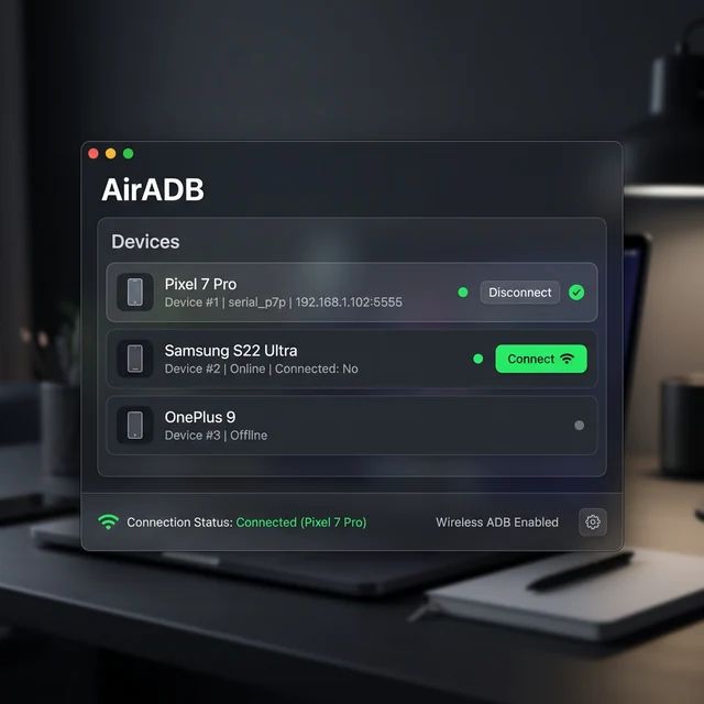 AirADB interface